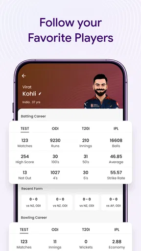 Cricket Guru - Live Scores screenshot
