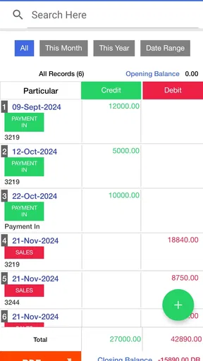 Tally Invoice GST Billing App screenshot