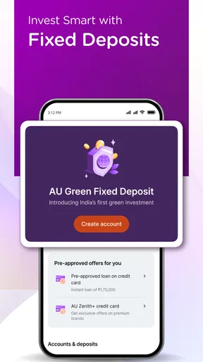 AU 0101: Mobile Banking App screenshot