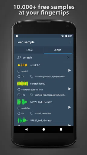 Samply - DJ Sampler screenshot