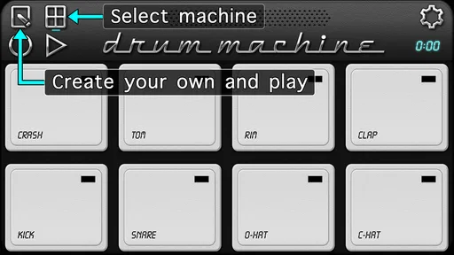 Drum Machine - Pad & Sequencer screenshot