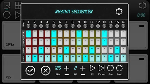 Drum Machine - Pad & Sequencer screenshot