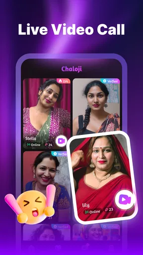 ChaloJi: Video Chat & Joy Chat screenshot