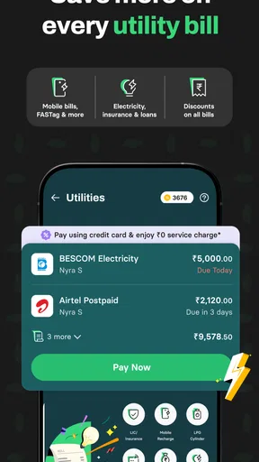 CheQ: Credit Bill Payments screenshot