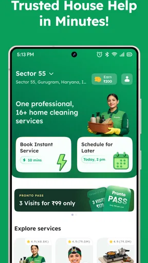 Pronto: House Help in Minutes screenshot