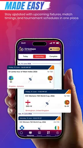 Cricdope - Cricket Prediction screenshot