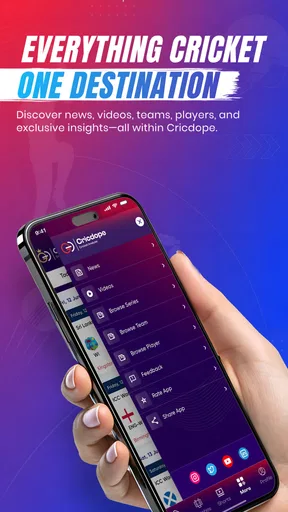 Cricdope - Cricket Prediction screenshot