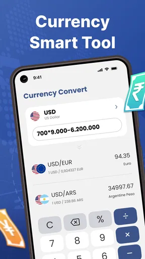 Currency Converter – GlobeRate screenshot