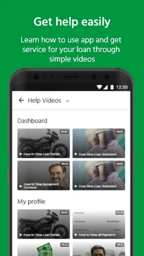 Hero FinCorp - Customer App screenshot