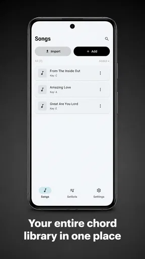 Kordz - Chord Transposer screenshot