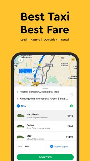Quick Ride- Cab Taxi & Carpool screenshot