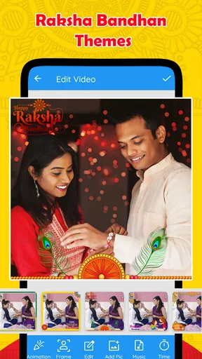Raksha Bandhan Video Maker screenshot