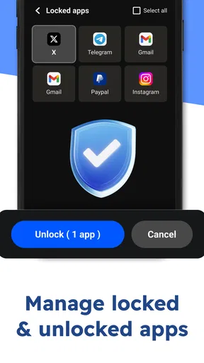 App Lock - फिंगरप्रिंट ऐपलॉक screenshot