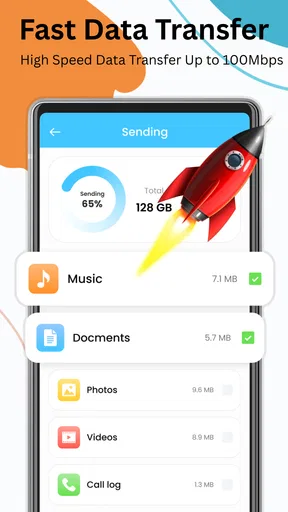 File Transfer & sharing App screenshot