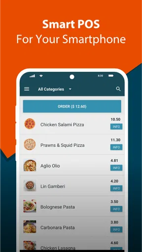 Spice POS, inventory & billing screenshot