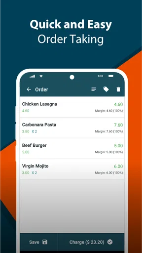 Spice POS, inventory & billing screenshot