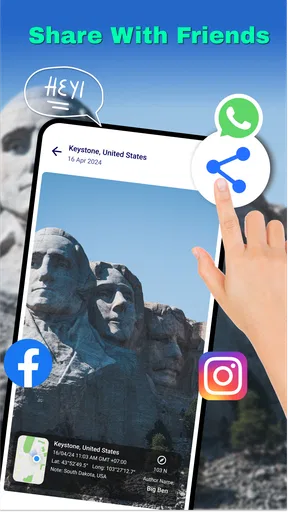 जीपीएस कैमरा मानचित्र screenshot