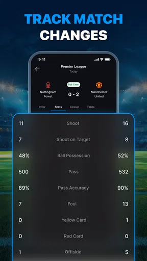 Football Live Score Updates screenshot
