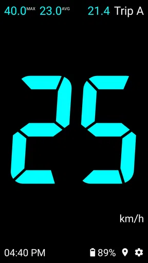 Bicycle Speedometer screenshot