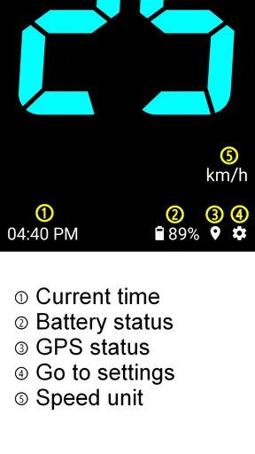 Bicycle Speedometer screenshot