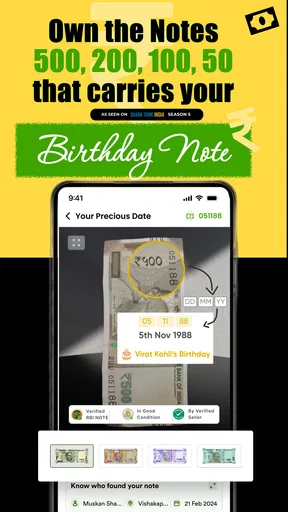 GreenPista: Own Your DOB Note screenshot