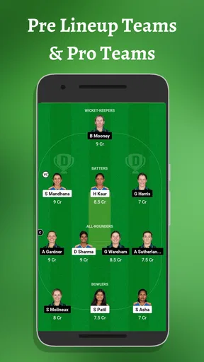 CricVric: GL SL Prediction App screenshot