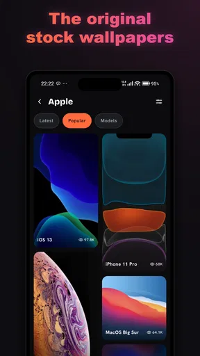 STOKiE PRO - Stock Wallpapers screenshot
