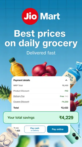 JioMart Online Shopping App screenshot
