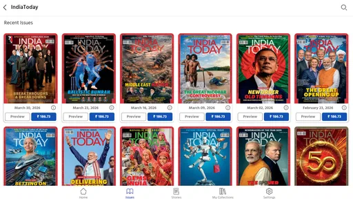 India Today Magazine screenshot