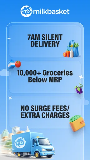 Milkbasket: Grocery Delivery screenshot