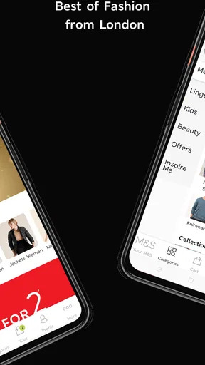 M&S India screenshot