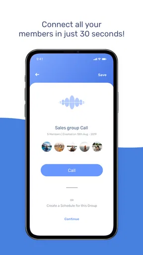 grptalk Audio Conference Calls screenshot