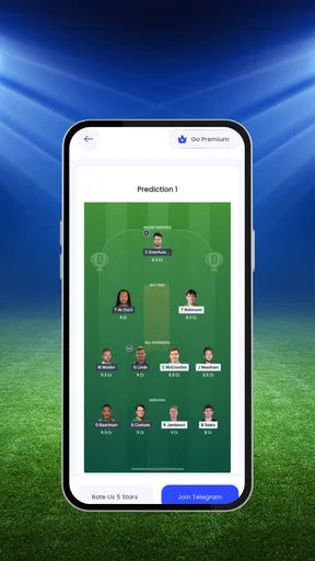 Fantasy247-Team Prediction App screenshot
