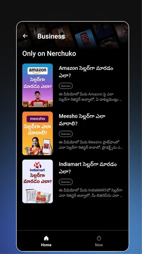 Nerchuko: Short Learning App screenshot