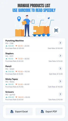 Realtime Inventory Management screenshot