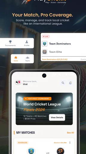 PlayCrickit - Cricket Scoring screenshot