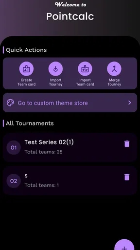 Pointcalc | Point table maker screenshot