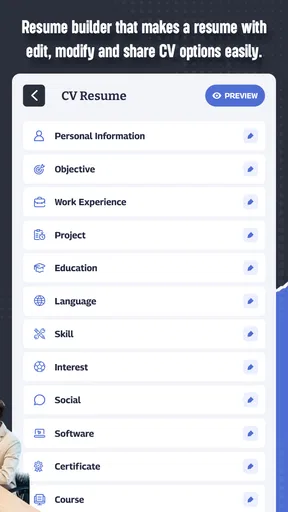MyCV: Resume Builder screenshot