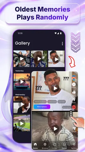 Reels Style HD Video Player screenshot