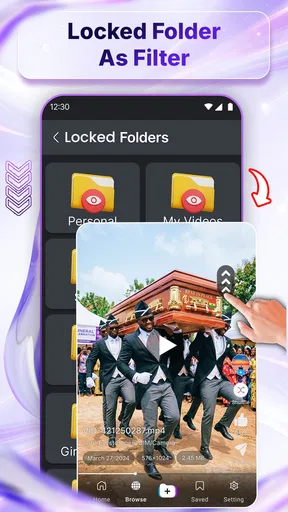Reels Style HD Video Player screenshot