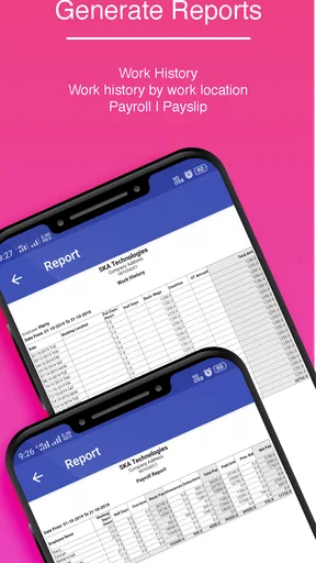 Wage Plus Payroll : Attendance screenshot