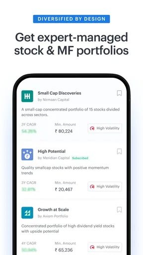 smallcase: Stock Investments screenshot