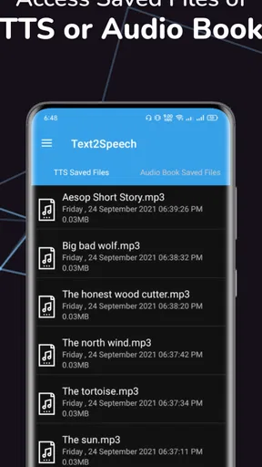 Text To Speech TTS Reader AI screenshot