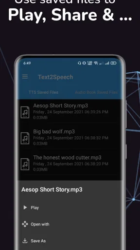 Text To Speech TTS Reader AI screenshot