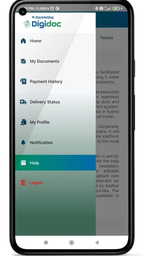StockHolding Digidoc screenshot