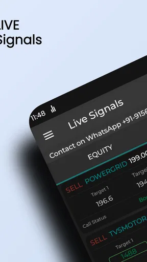 Equity & Commodity Signals screenshot