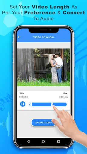 वीडियो से ऑडियो Mp3 कनवर्टर screenshot