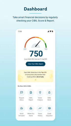 CIBIL® Score & Report screenshot