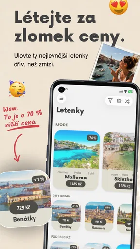 FlyAway: nejlevnější letenky screenshot