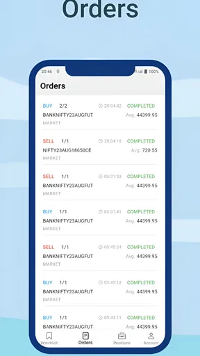 Paper: paper trading app India screenshot
